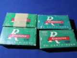 Three Full Boxes and One Partial Box of Remington 45 Auto Target Master