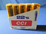 500 Rounds of CCI 22 Short Ammo