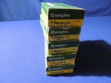 Five Boxes of Remington 17 Rem Ammo