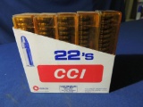 500 Rounds of CCI 22 Short Ammunition