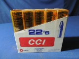 500 Rounds of CCI 22 Short Ammunition