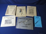Six Paperback Firearm Books