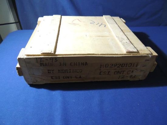 Military Crate of 7.62 x 39mm Ammunition