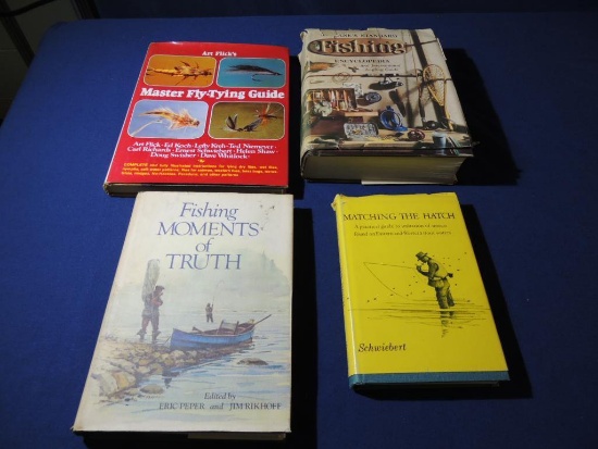 Four Hardback Books on Fishing