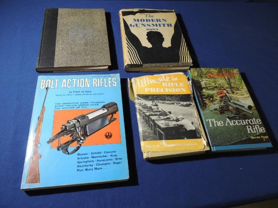 Five Books on Gunsmithing and Shooting