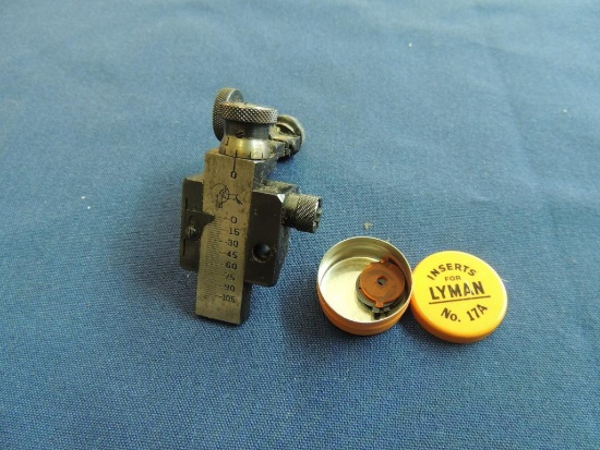 Lyman Target Rear Peep Sight