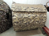 Hay Bale Hunting Blind for Waterfowl Hunters
