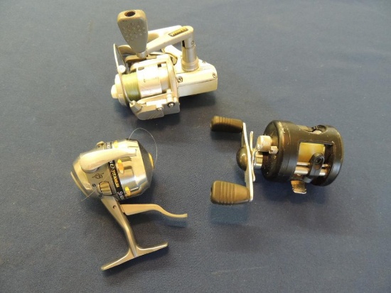 Three Fishing Reels