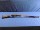 Antique US Trenton Model 1864 Trap Door Rifle 45-70