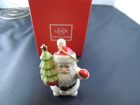 Lenox Christmas Santa Ornament