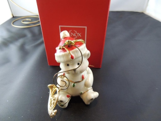 Lenox Christmas Bear Ornament