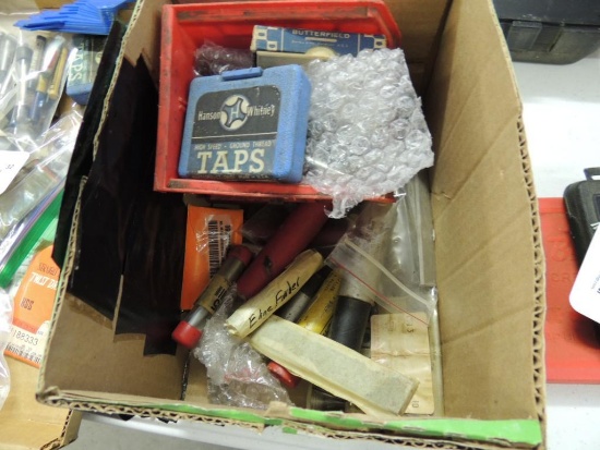 Large Box Lot of Taps and Reamers
