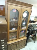 Wooden Gun Cabinet