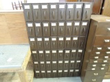 Vintage 48 Drawer Parts Cabinet