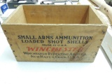 Vintage Winchester Wooden Ammo Crate