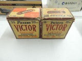 Vintage Peters 20 Gauge Paper Shell Ammunition