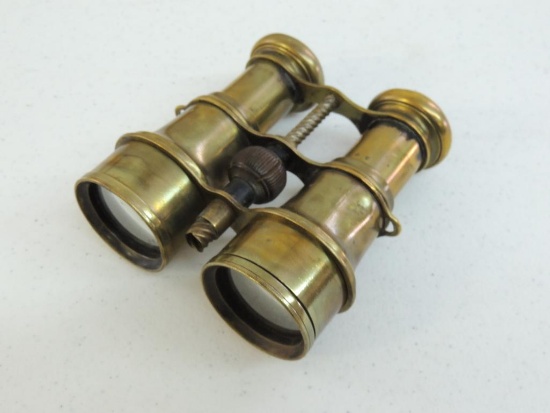 Antique Brass Binoculars