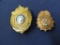 Two West Virginia Police Badges