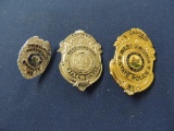 Three West Virginia Police Badges