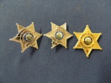 Three West Virginia Deputy Sheriff Badges