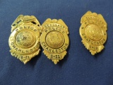 Three West Virginia Police Badges