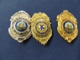 Three West Virginia Police and Security Badges