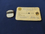 Two Employee Badges