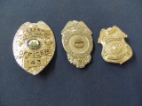 Three West Virginia Various Officials Badges