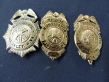 Three West Virginia Fire Department Badges