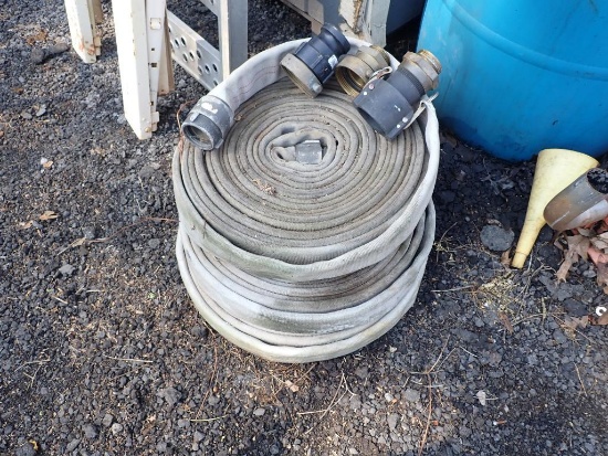 Three Collapsible Water Hoses