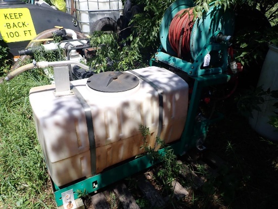 2000 Model Hannay Power Reel Sprayer