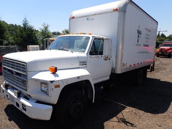 1991 Ford F600 Box Truck