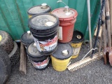 Large Lot of Hydraulic Fluid