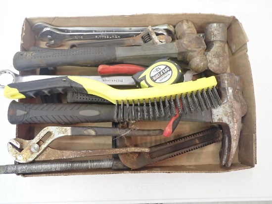 Box Lot of Hand Tools