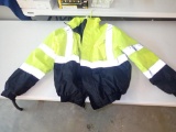 High Visibility Safety Winter Jacket