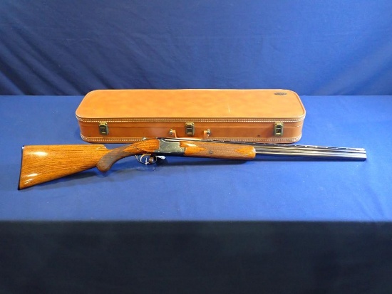 Cased Browning Superposed Belgium 20 Gauge