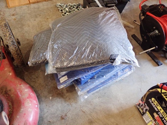 Tarp and Moving Blanket Lot