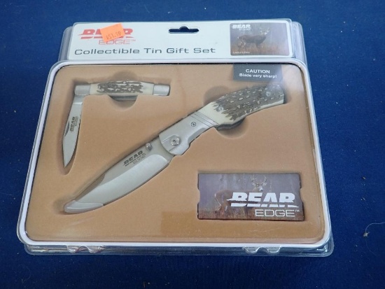 Bear Edge Two Knife Collector Set