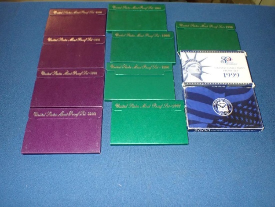 1990-2000 Proof Sets