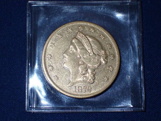 1872S $20 Gold Coin