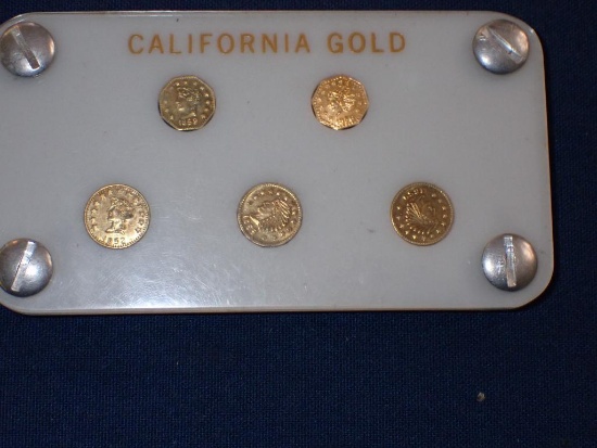 California Gold Coin Set