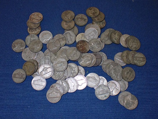 74 Jefferson Nickels