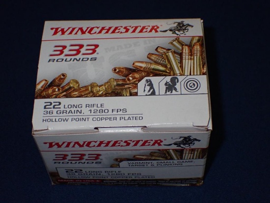 Winchester 22 LR Hollow Point Ammo