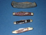 Four Quality Pocket Knives