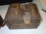 Original Wooden Crate of British .410 Ammo