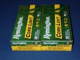 Three Boxes of Remington 300 Savage Ammo