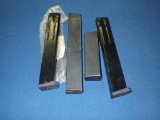 Four Cobray 9mm Mags