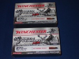 Two Boxes of Winchester 270 Ammo