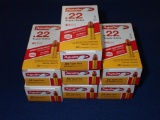 Seven Boxes of 22 Super Extra Hollow Point Ammo