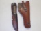 German Vintage Hunting Knife and Gun Holster